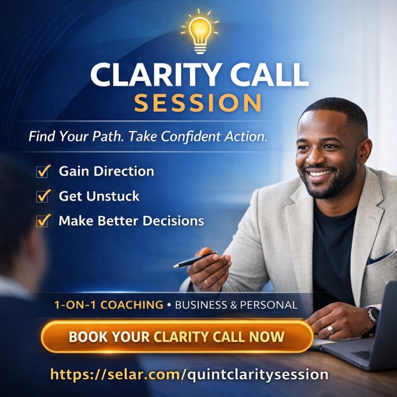 Clarity Session (Business and Personal Development)