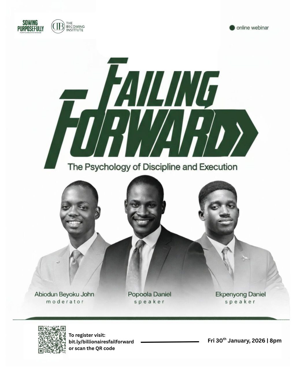Failing Forward Masterclass Resources (Slides)