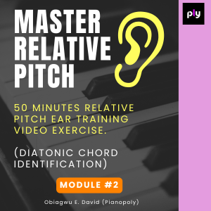 50 Minutes Relative Pitch Ear Training Exercise - (DIATONIC CHORDS IDENTIFICATION)