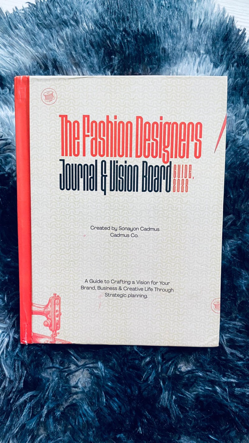 Dear Fashion Designers Vision Board Journal