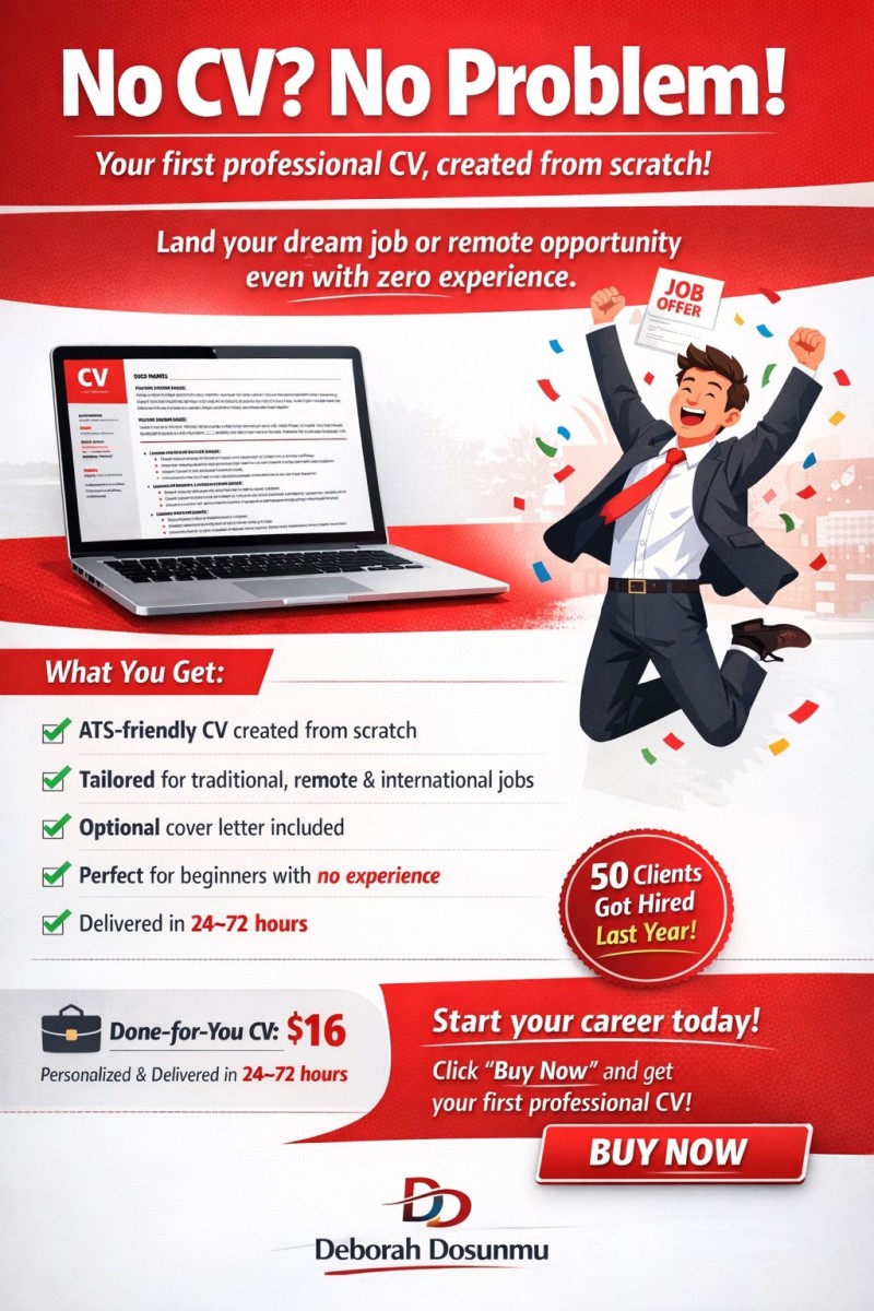 No CV? No Problem!
