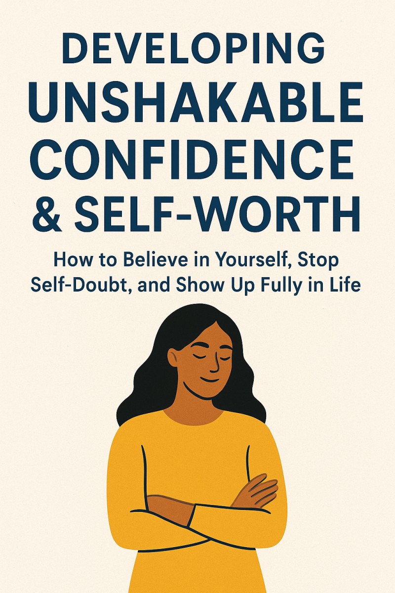 DEVELOPING UNSHAKABLE CONFIDENCE & SELF-WORTH How to Believe in Yourself, Stop Self-Doubt, and Show Up Fully in Life