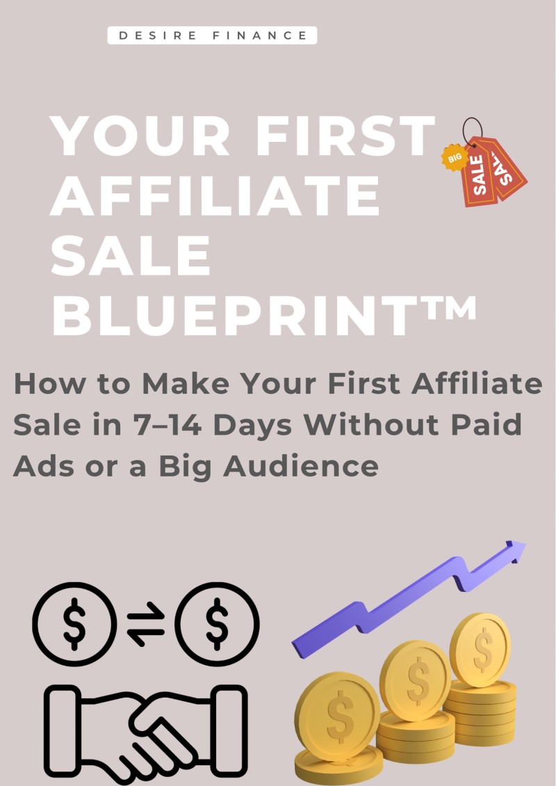 YOUR FIRST AFFILIATE SALE BLUEPRINT™