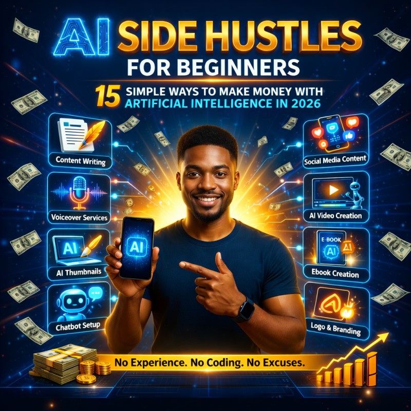 The AI Money Blueprint - 15 Simple Ways to Make Money With AI in 2026