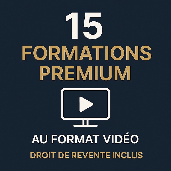 Pack de Formations DLP & Bonus Premium