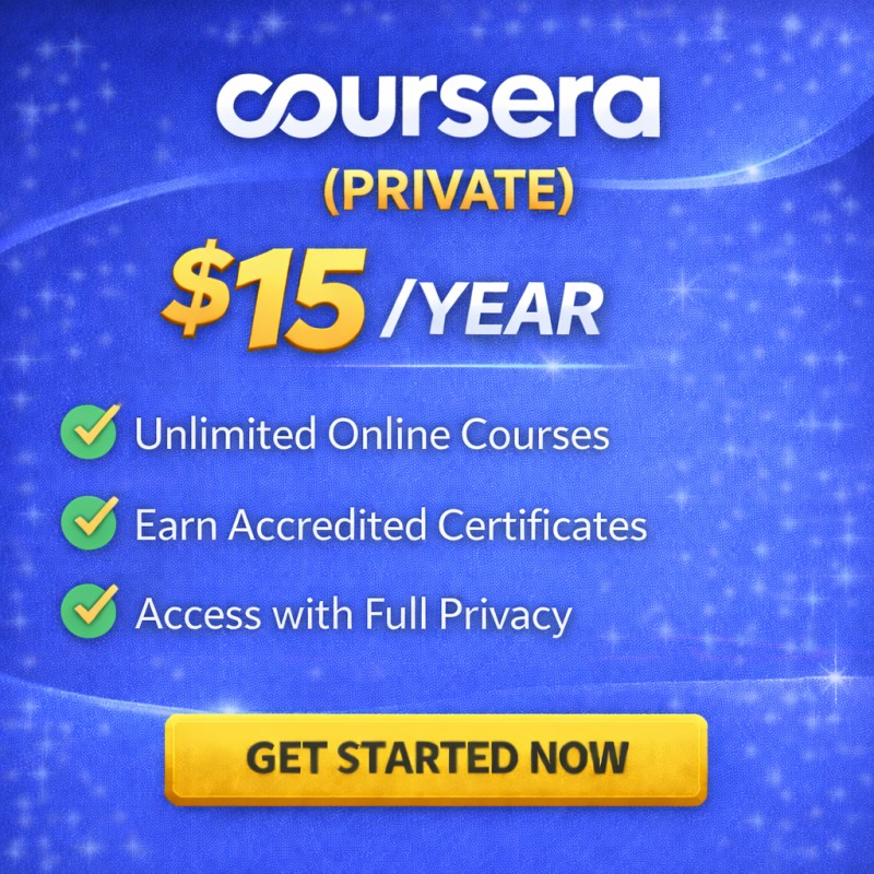 Coursera (Private)– YEARLY