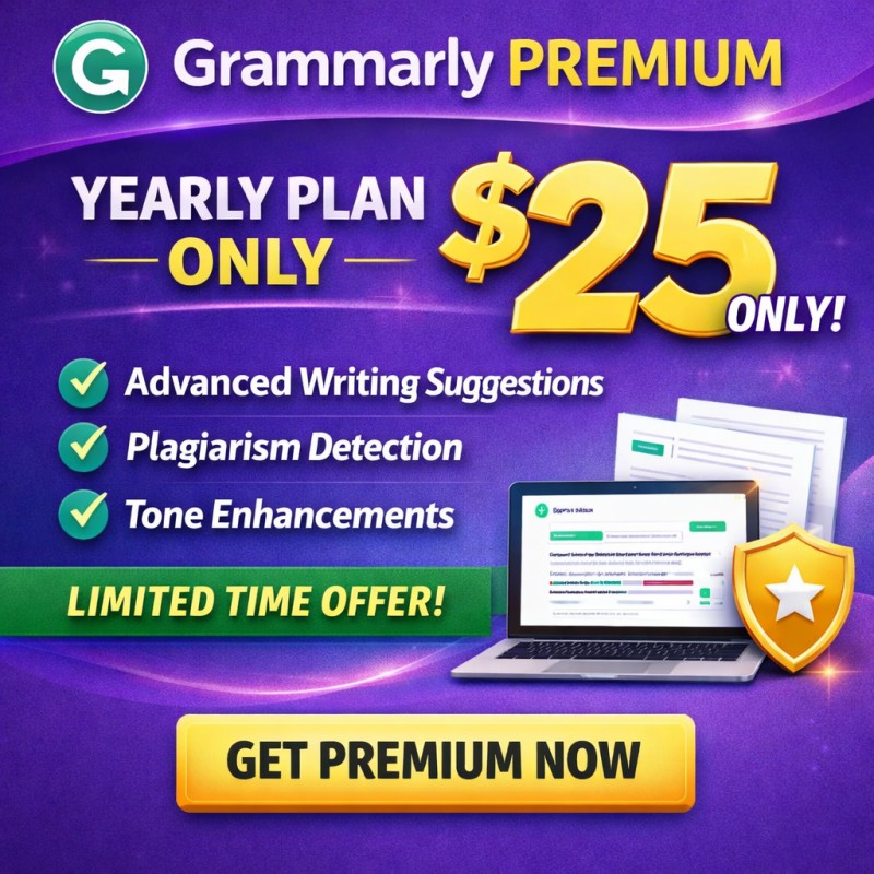 Grammarly Premium - YEARLY