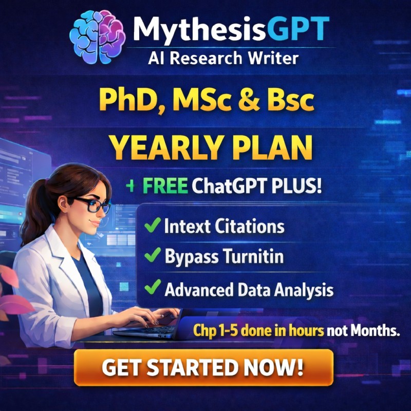 MythesisGPT AI Research Writer - YEARLY