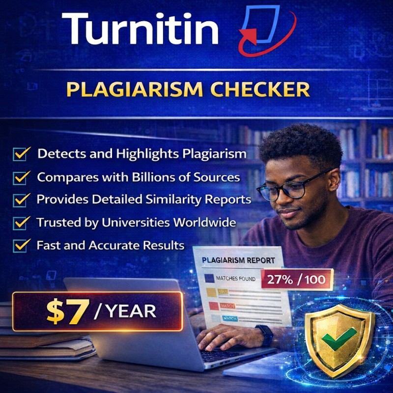 Turnitin Account (Private) - YEARLY