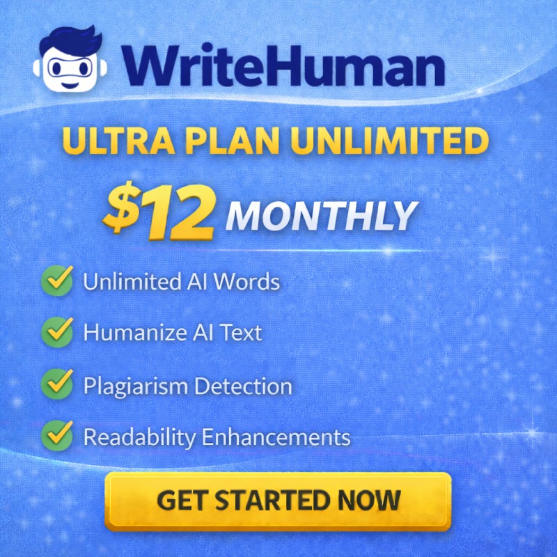 WriteHuman (Ultra Plan Unlimited)– MONTHLY