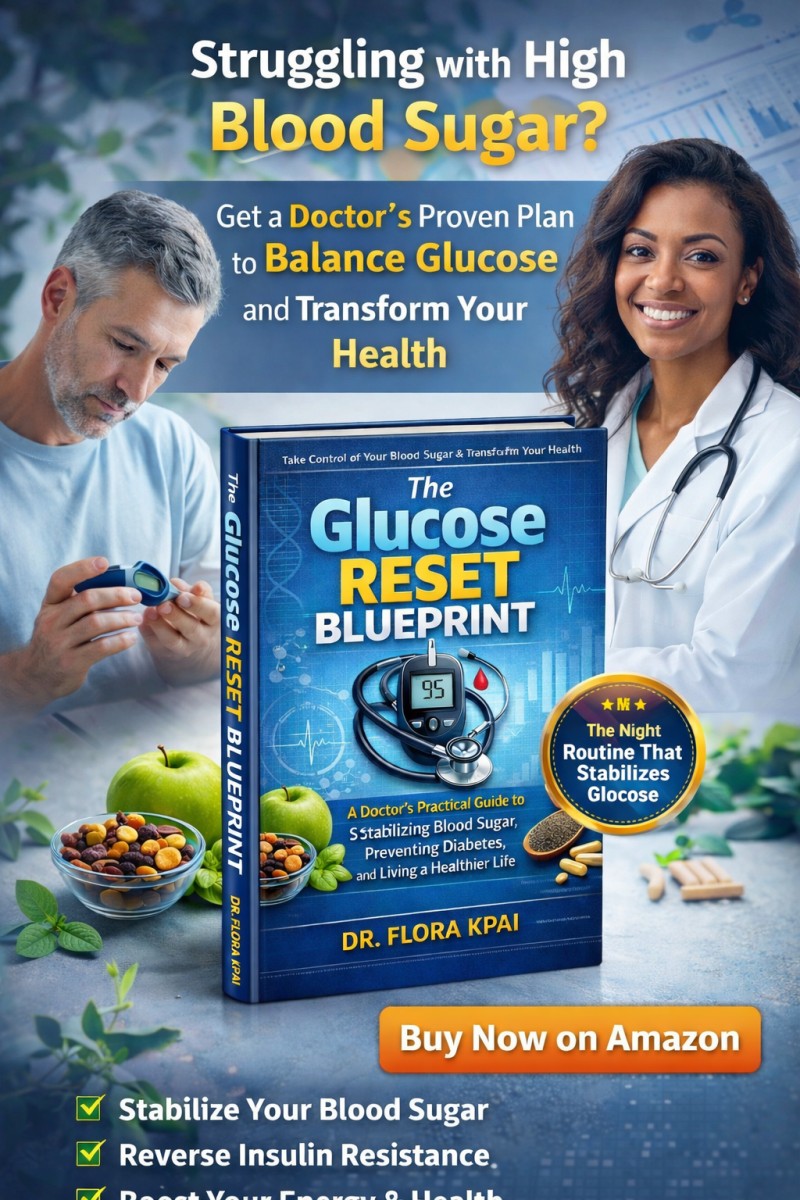 The Glucose Control Blueprint A Doctor's Practical Guide to Stabilizing Blood Sugar, Preventing Diabetes, and Living a Healthier Life