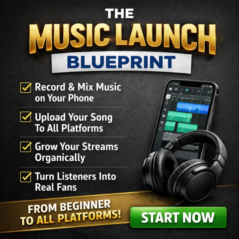 The Music Launch Blueprint – From Bedroom Artist To All Platforms