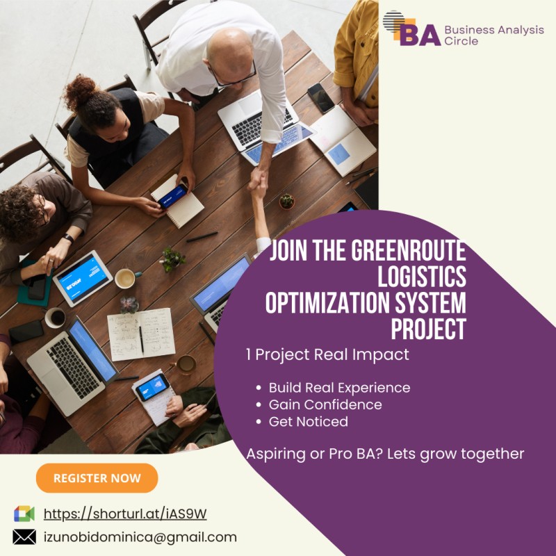 Business Analysis Project Simulation- GreenRoute Logistics Optimization System