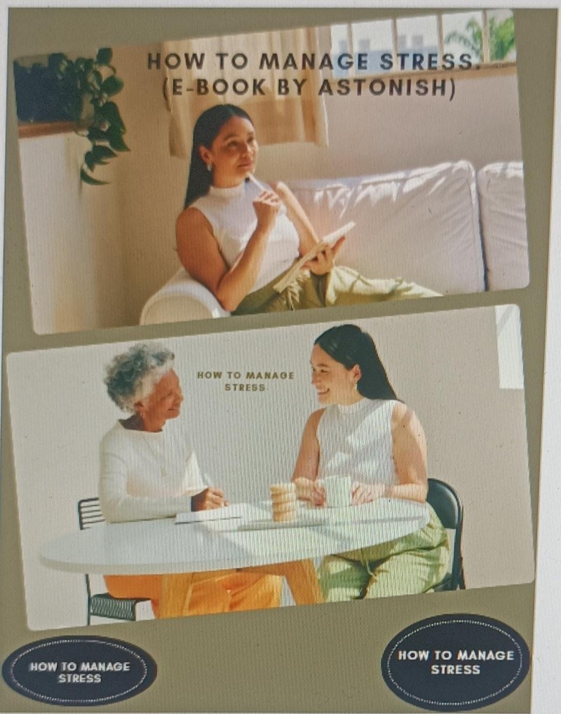 HOW TO MANAGE STRESS. (E-BOOK BY ASTONISH)