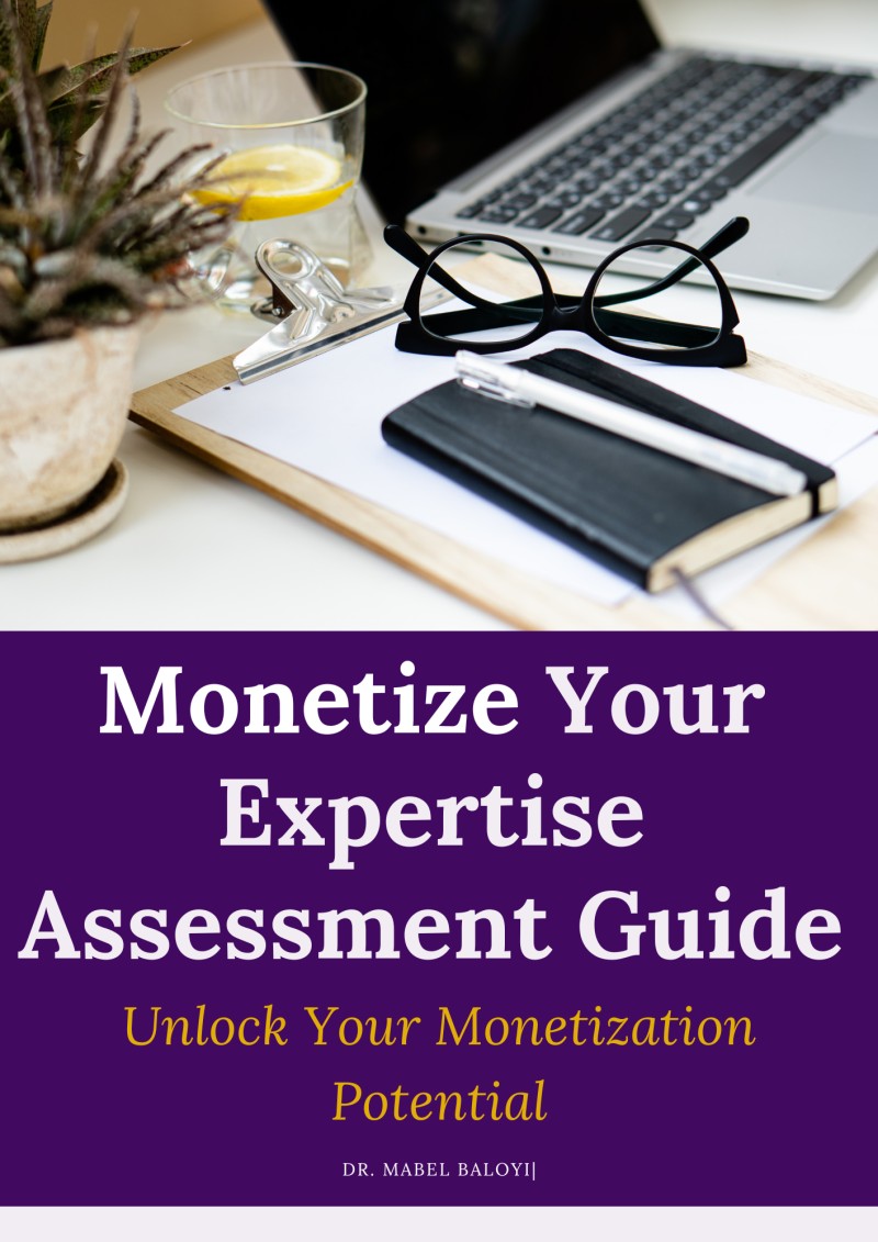 Monetize Your Expertise Assessment Guide