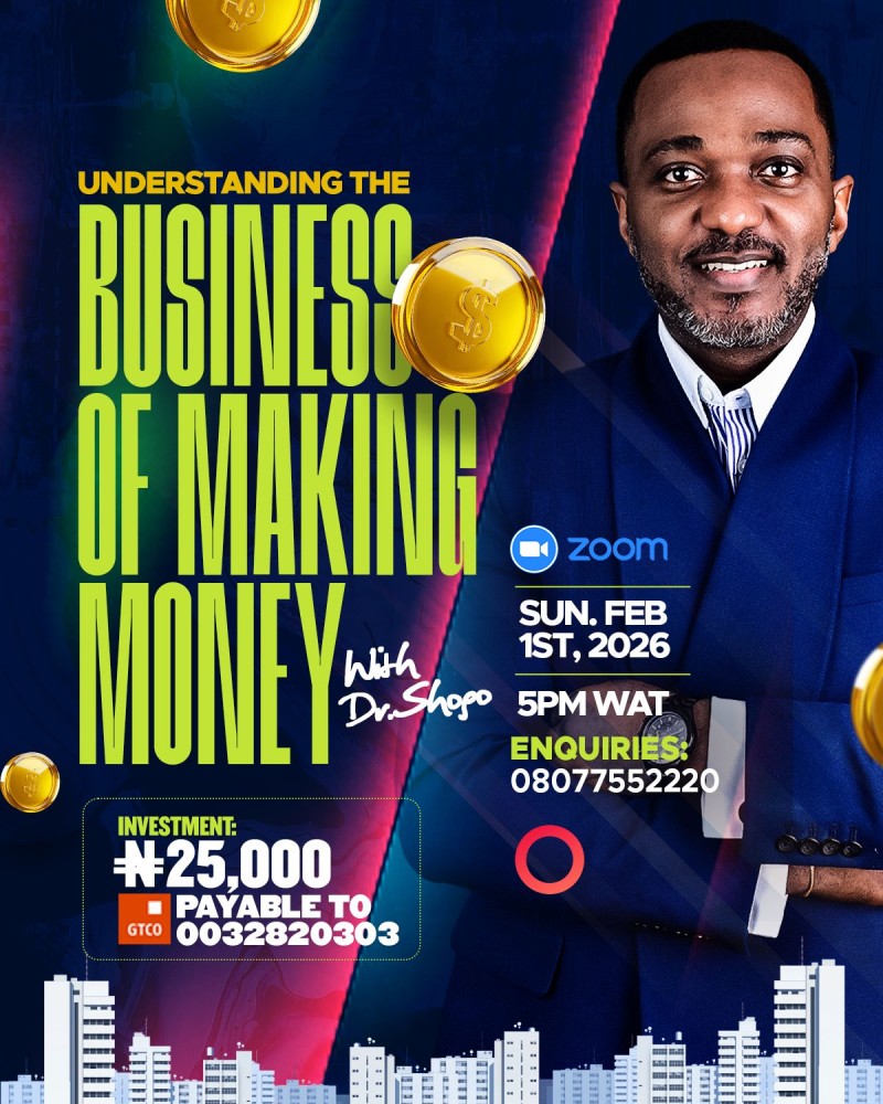 UNDERSTANDING THE BUSINESS OF MAKING MONEY (TICKET)