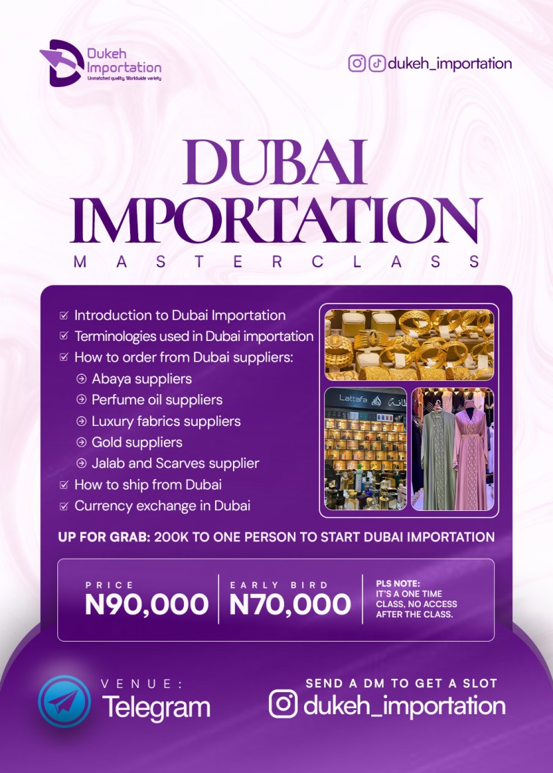 DUBAI IMPORTATION