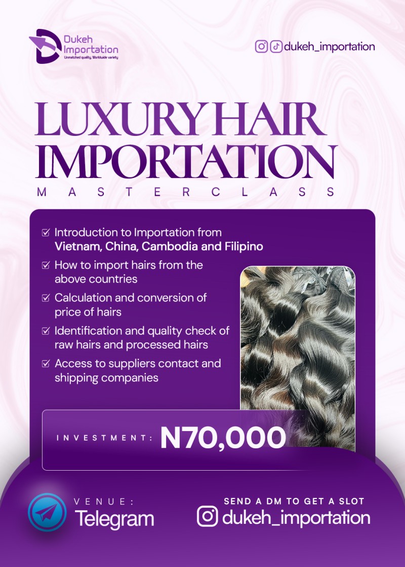 GROUP LUXURY HAIR IMPORTATION