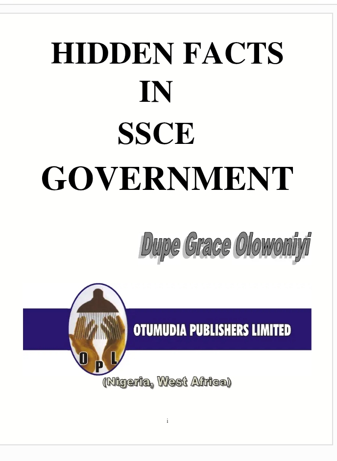 Hidden Facts in Government by Dupe Grace Olowoniyi
