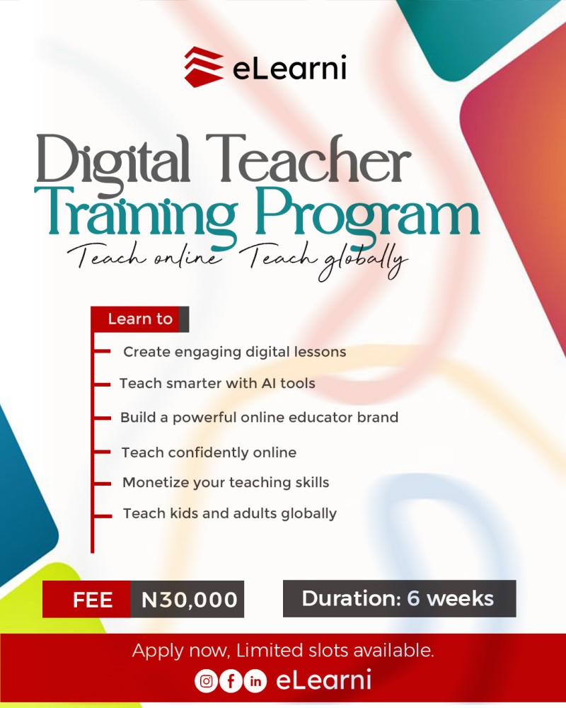 Digital Teacher's Training
