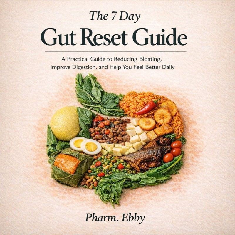 THE 7-DAY GUT RESET GUIDE: A Practical Guide to Reduce Bloating, Improve Digestion, and Help You Feel Better Daily