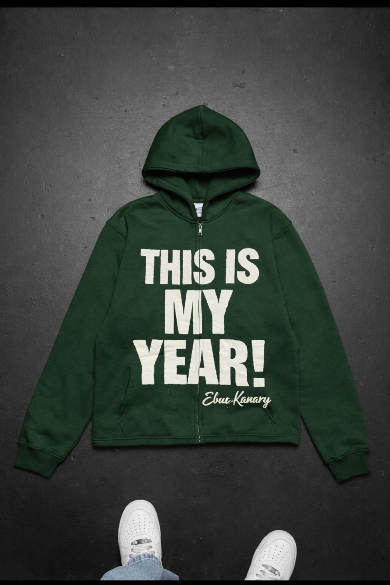 This Is My year! Unisex hoodie by Ebuu Kanary