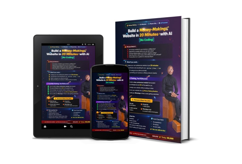 Build a Money Making Website in 20 Minutes with AI (No Coding)