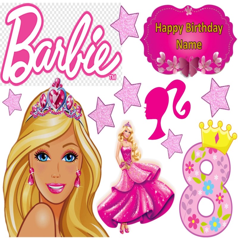BARBIE CHARACTERS (CUSTOMIZABLE)
