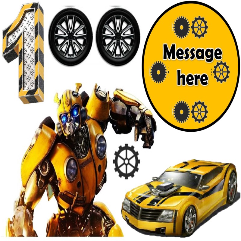 BUMBLE BEE TRANSFORMERS CUTS OUT (CUSTOMIZABLE)