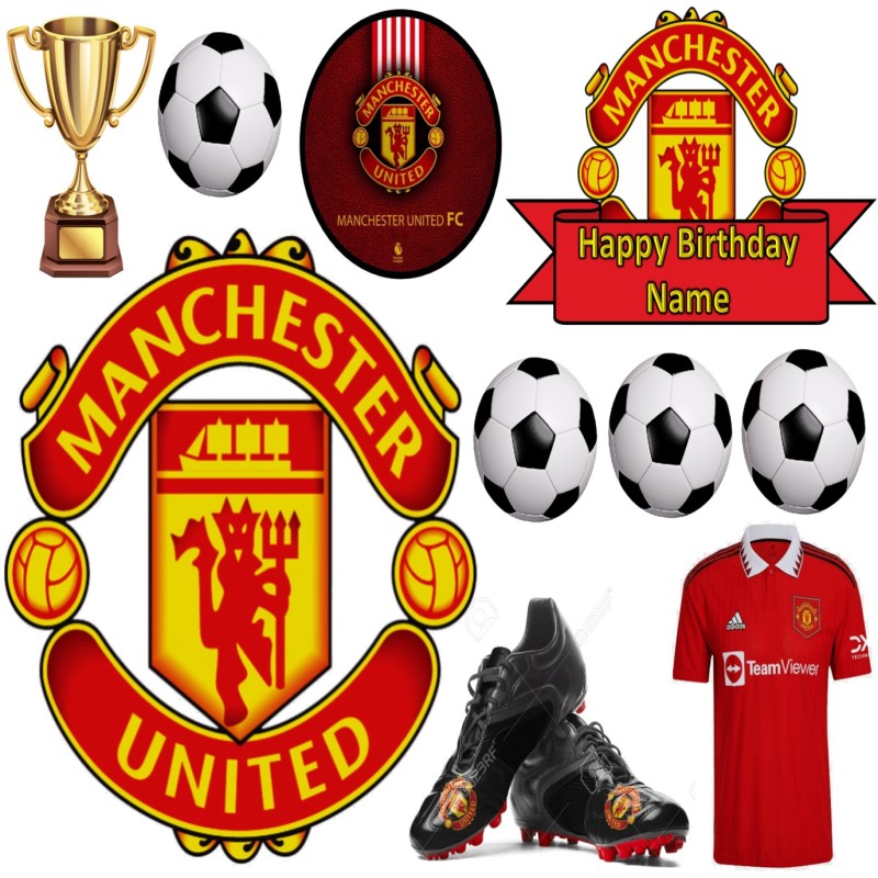 MANCHESTER UNITED CHARACTERS (CUSTOMIZABLE)