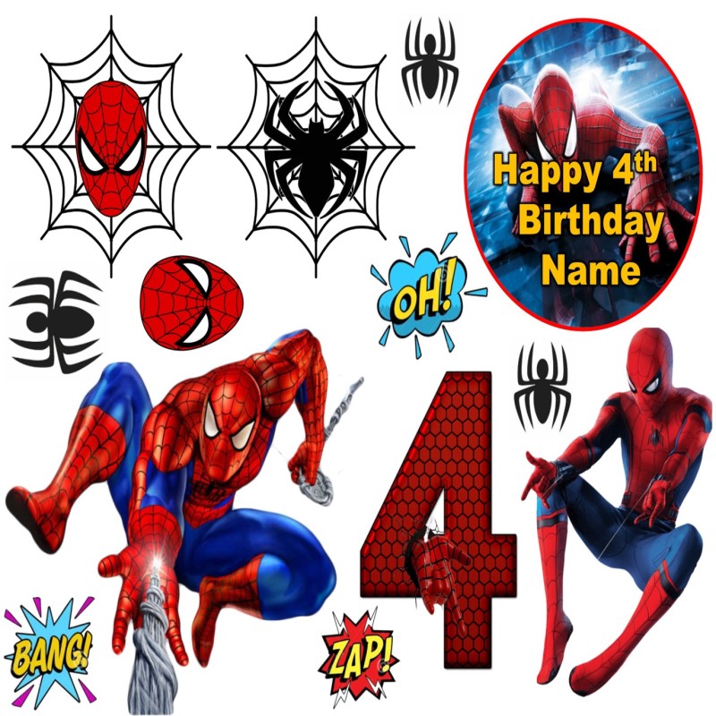 SPIDERMAN CHARACTERS (CUSTOMIZABLE)