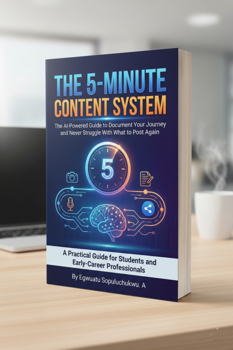 The 5-Minute Content System: The AI-Powered Guide to Document Your Journey and Never Struggle With  What to Post Again