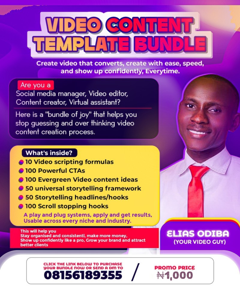 Video Content Template Bundle