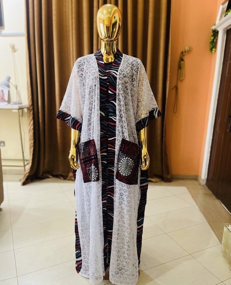 The Joy 2 in 1 Dress- White