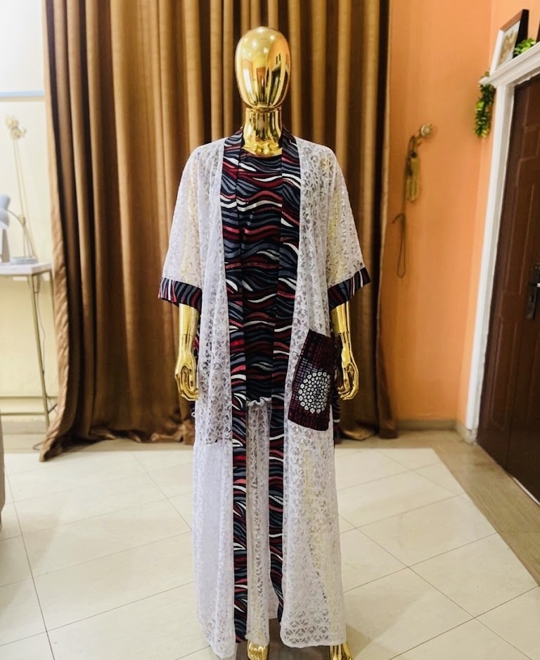 The Joy 2 in 1 Dress- White