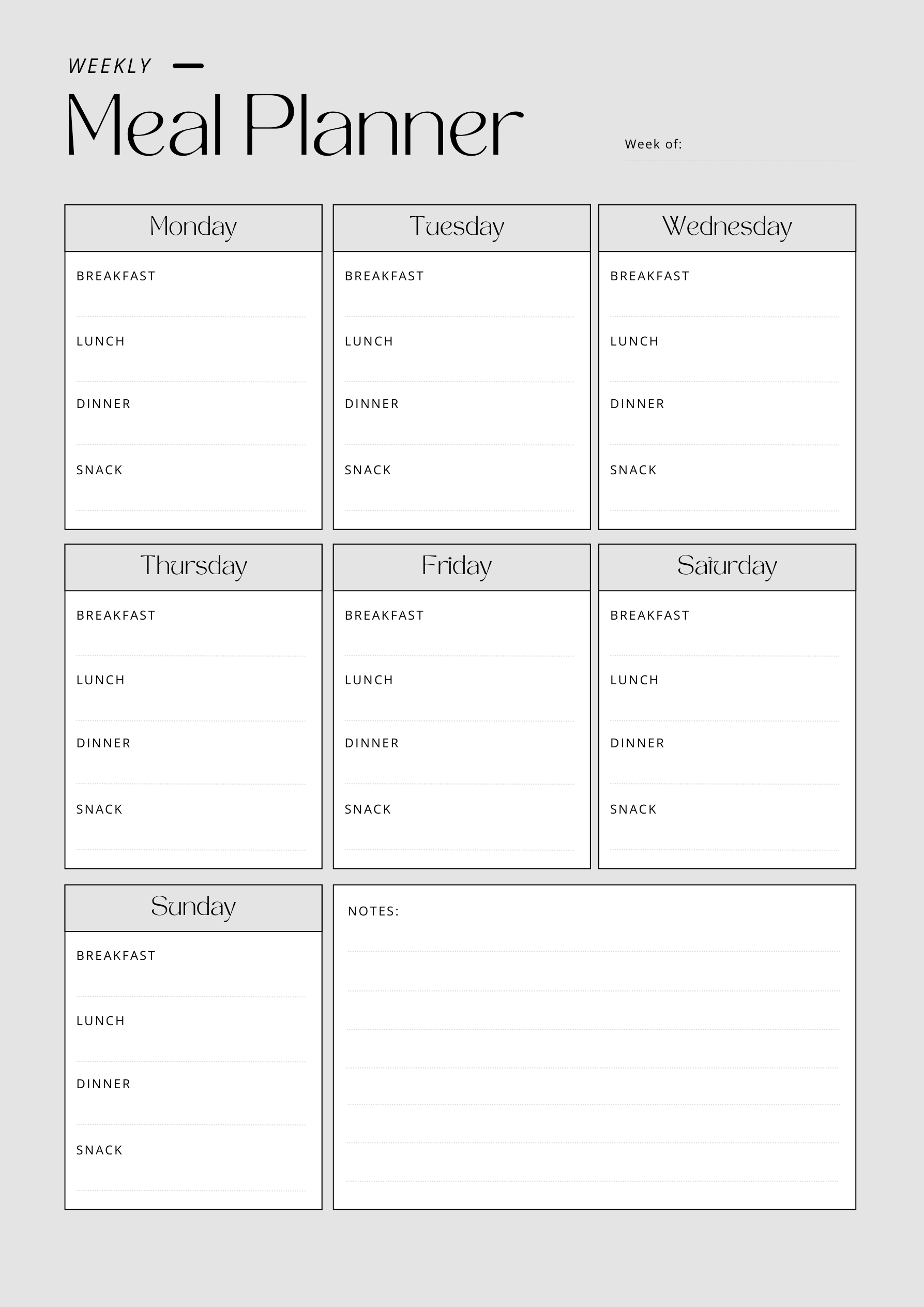 Complete Productivity Planner - Daily, Weekly & Monthly