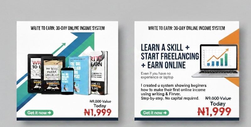 Write to Earn 30-Day Income System (3-in-1)