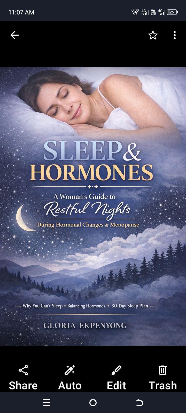 “Sleep & Hormones: A Woman's Guide to Restful Nights During Hormonal Changes & Menopause”