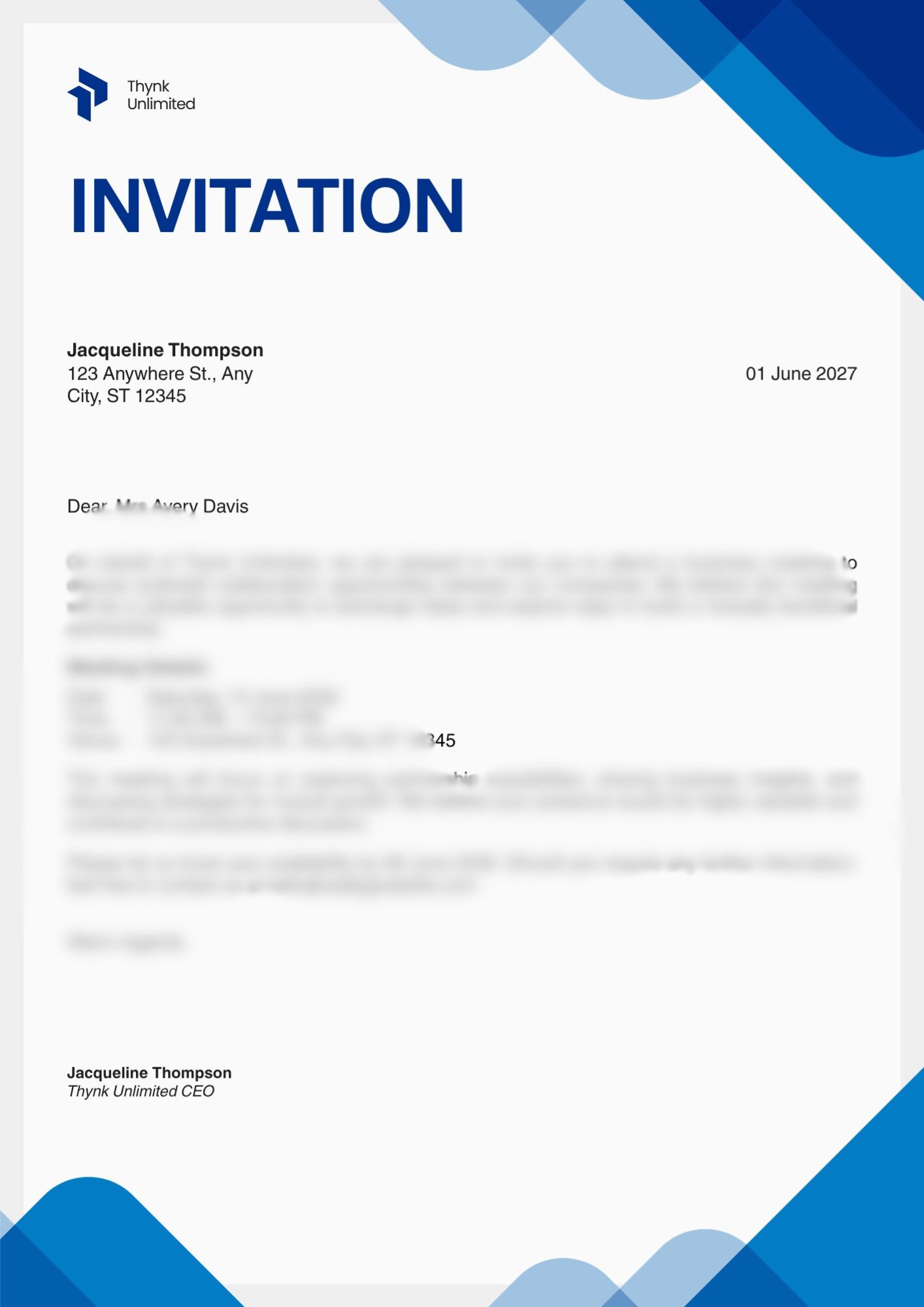 Editable Graduation Letter for Visitor Visa – Graduation Ceremony
