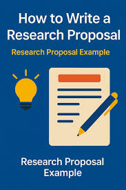 Research Proposal Template