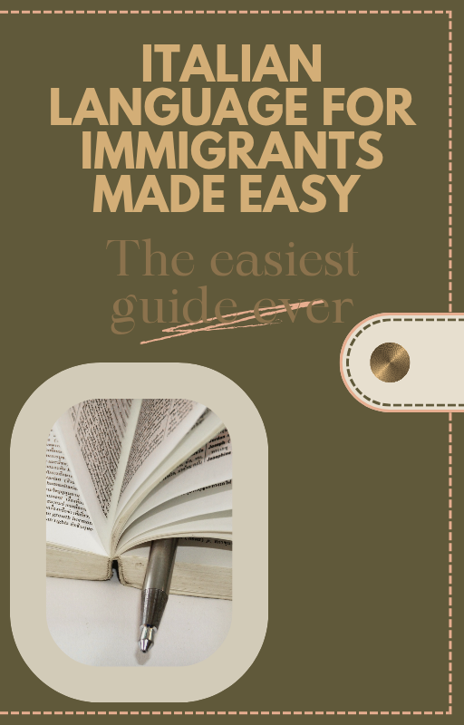 Italian language for Immigrants made easy