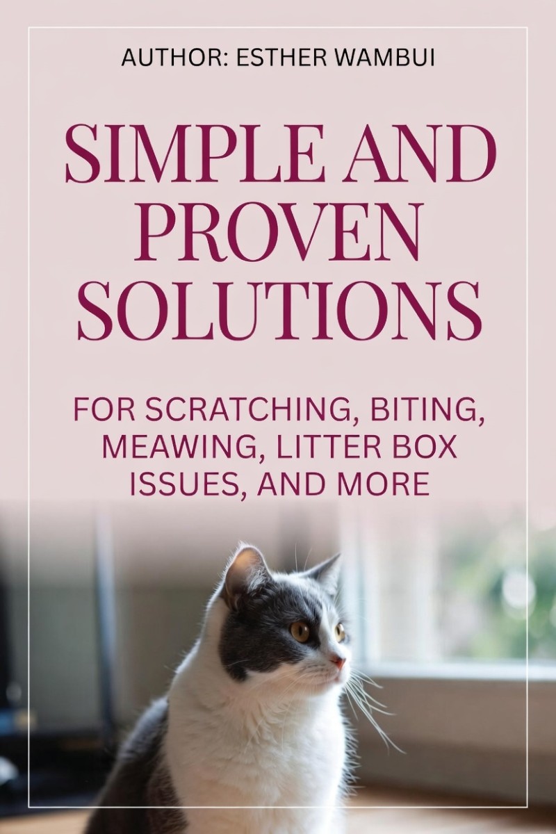 Simple and proven solution for scratching, bitting, meowing and litterbox issues and more