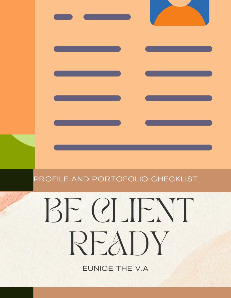 FREE PROFILE AND PORTFOLIO CHECKLIST FOR V.As