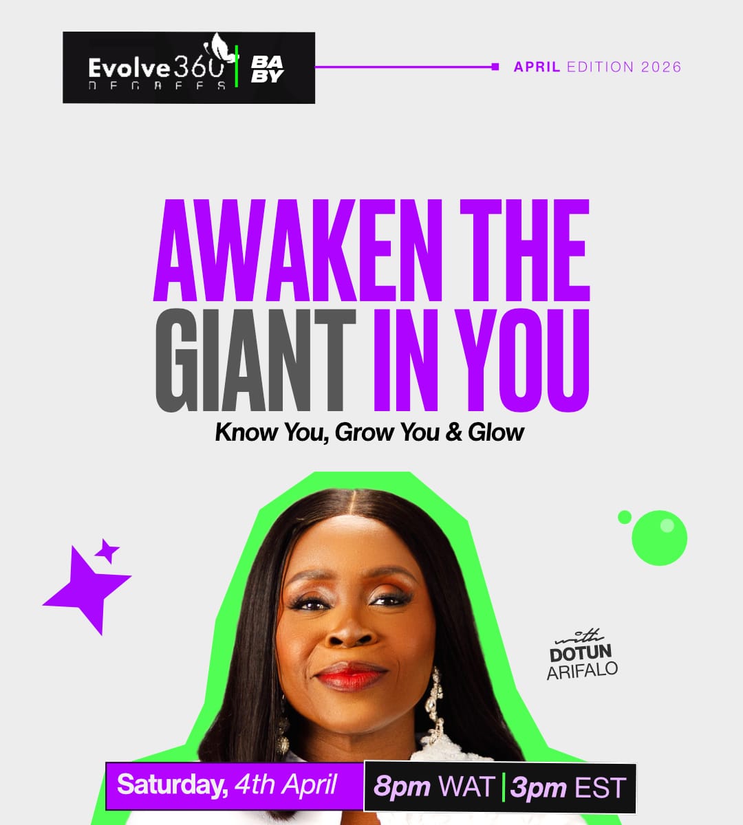 Awaken The Giant In You | Become A Better You Mentoring Session