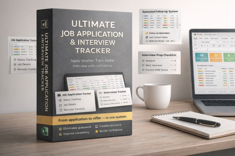 Ultimate Job Application & Interview Tracker