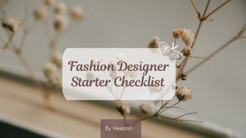 Beginner Fashion Designer Blueprint: Start the Right Way (No Confusion)