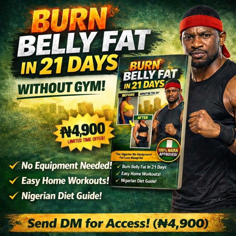 BURN BELLY FAT IN 21 DAYS (NO GYM)