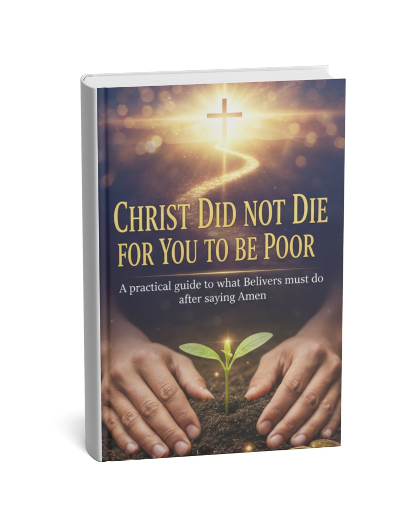 Christ Did Not Die for You to Be Poor