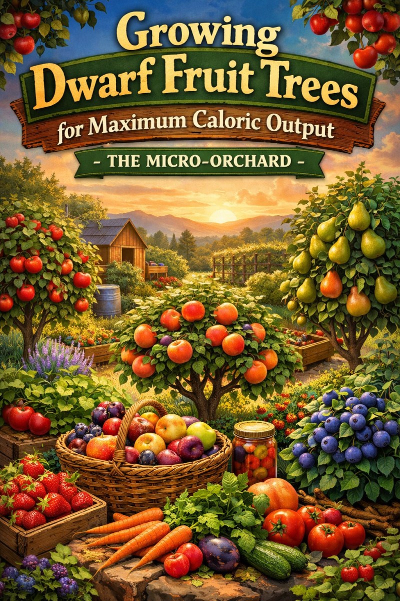 Growing Dwarf Fruit Trees for Maximum Caloric Output - The Micro-Orchard