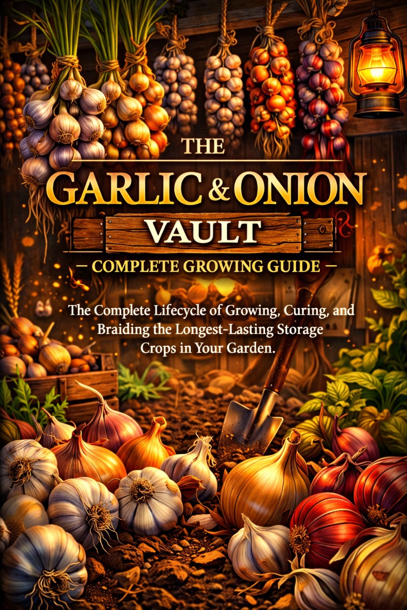 THE GARLIC & ONION VAULT - COMPLETE GROWING GUIDE